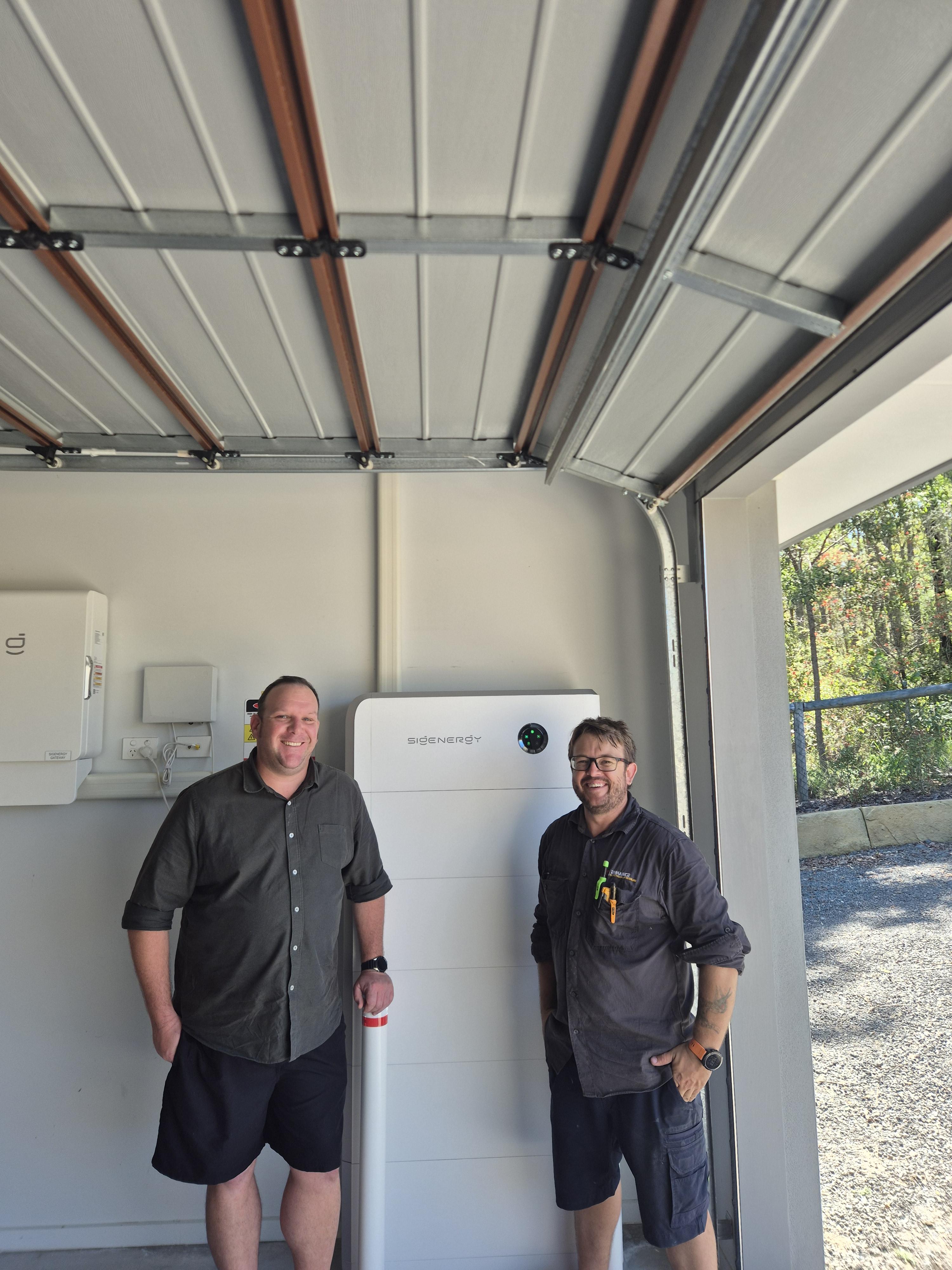 Another Happy Customer with Solar Battery