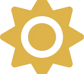 Solar and battery storage icon