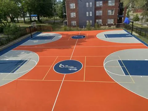 Big court orange