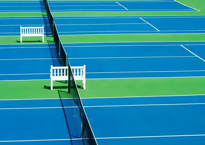 Tennis Court Green blue -procourts