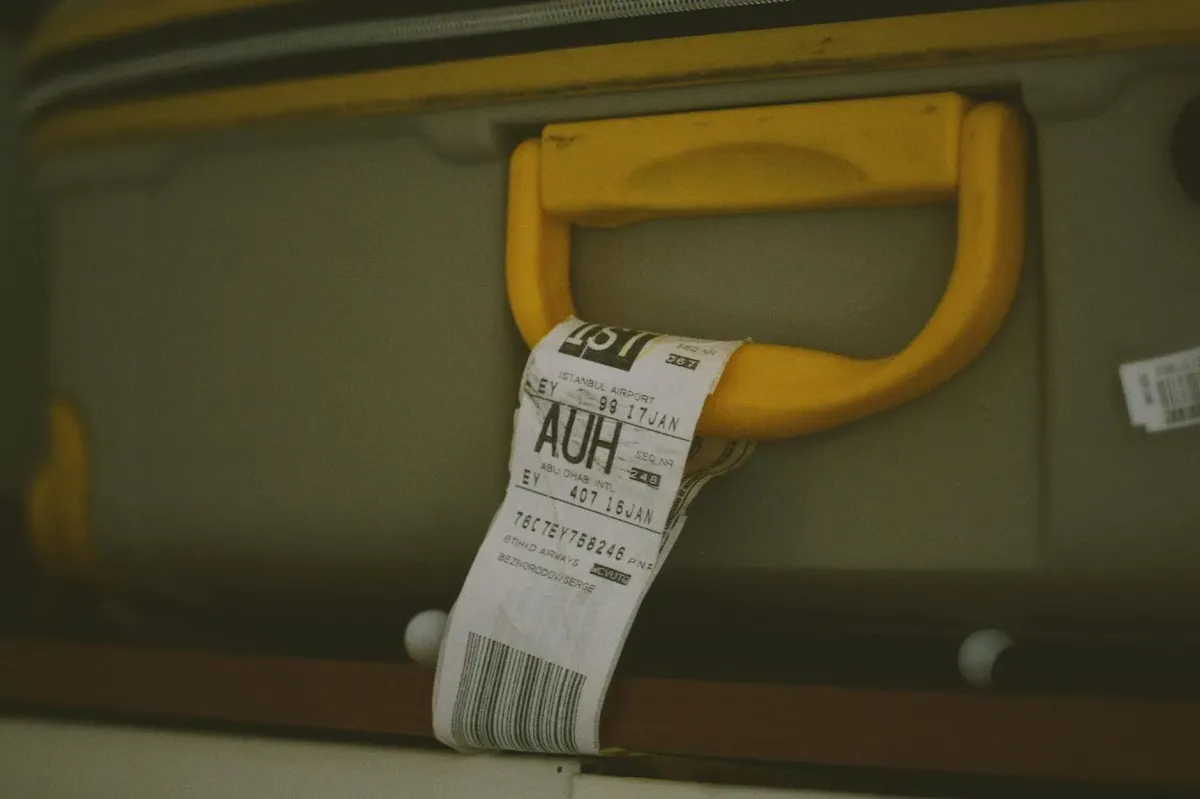 temorary flight ticket