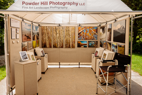 Art Fair Booth Evolution