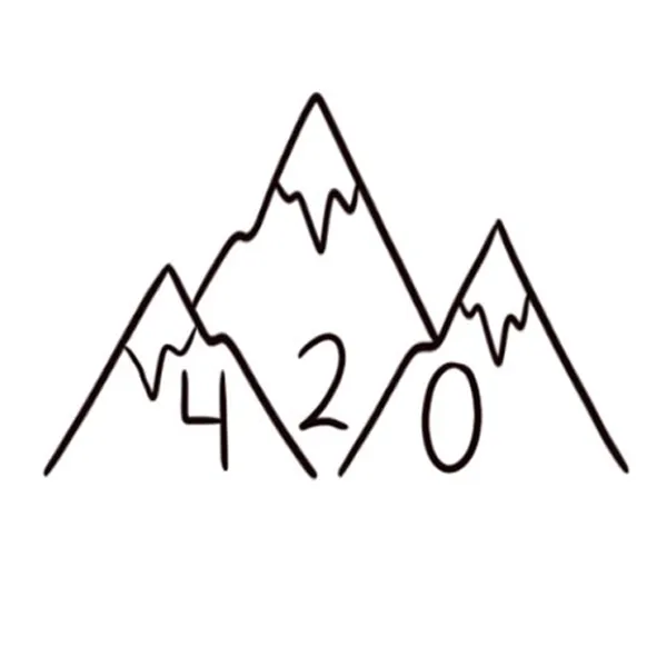 Denver Mountains 420 Tattoo