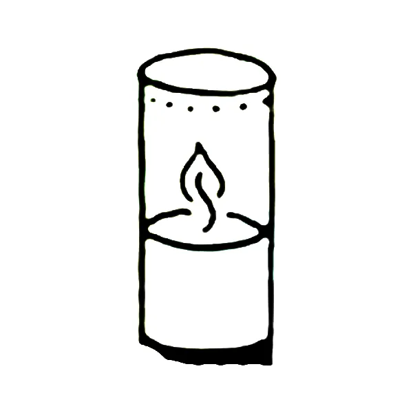 candle Tattoo