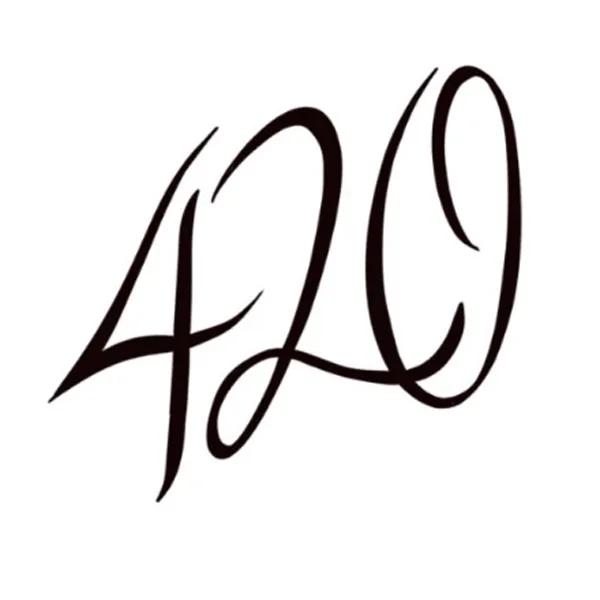 420 Lettering Tattoo