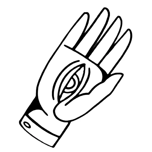 Hand with Eye Tattoo