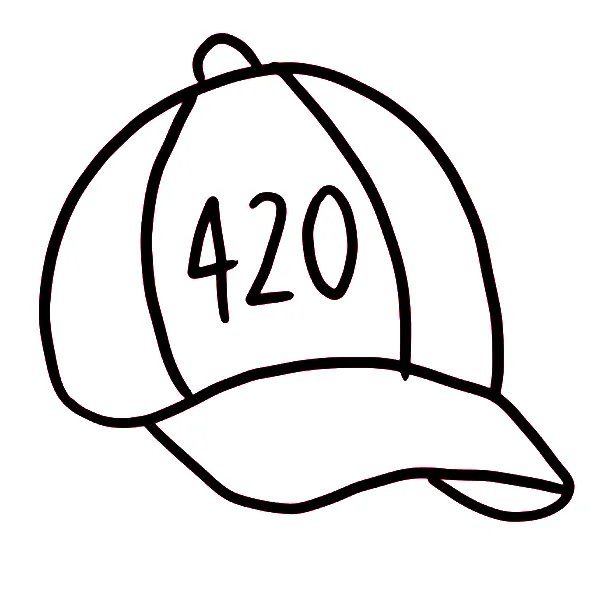 420 cap Tattoo