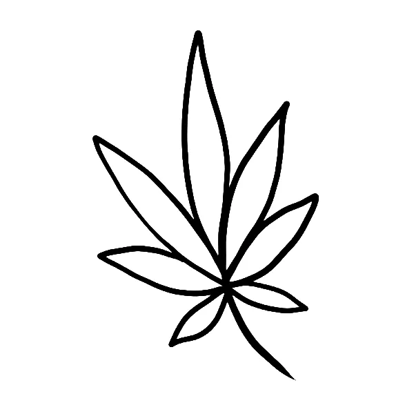 420 Cannabis leaf Tattoo
