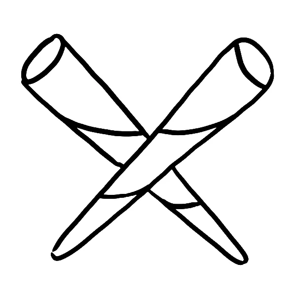 Joints in an X tattoo