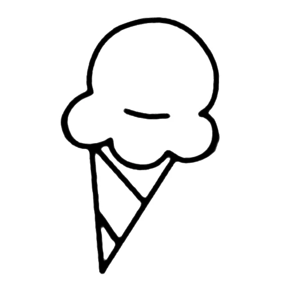 Ice cream tattoo
