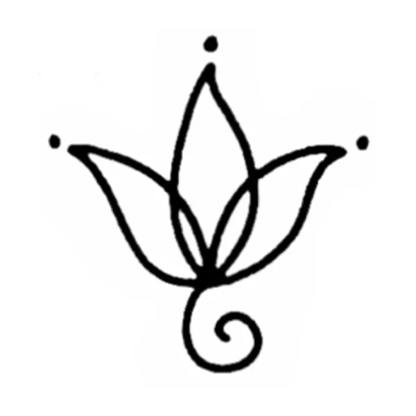 Mandala flower tattoo.