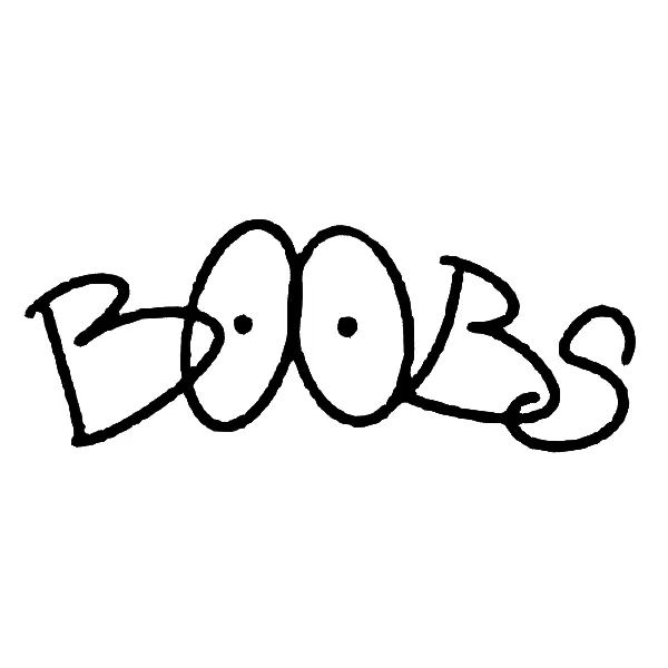 Boobs tattoo