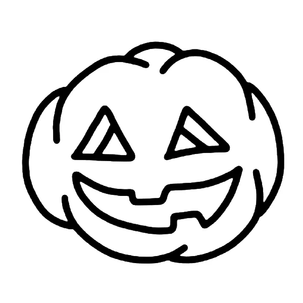 happy pumpkin tattoo