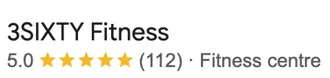 3Sixty Fitness Review Score
