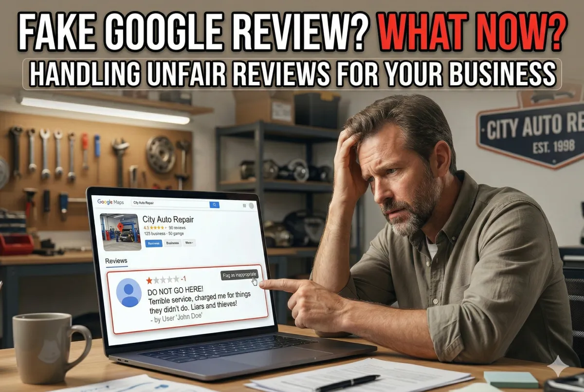 What Should I Do If a Customer Leaves a Fake Google Review?
