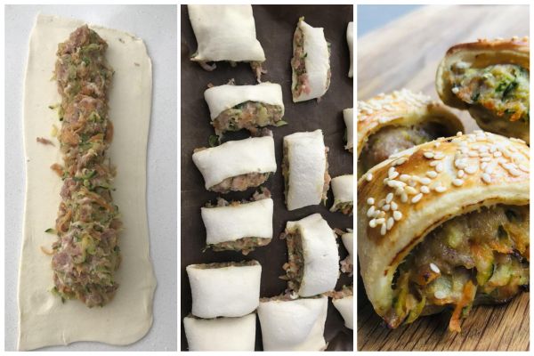 Hidden Veggie Sausage Rolls 