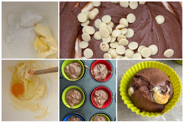 Marbled Chocolate Fairy Cakes | Easy Chocolate Cupcakes for Kids