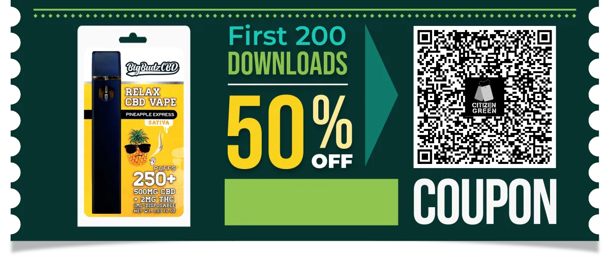 CBD and Cannabis Coupons