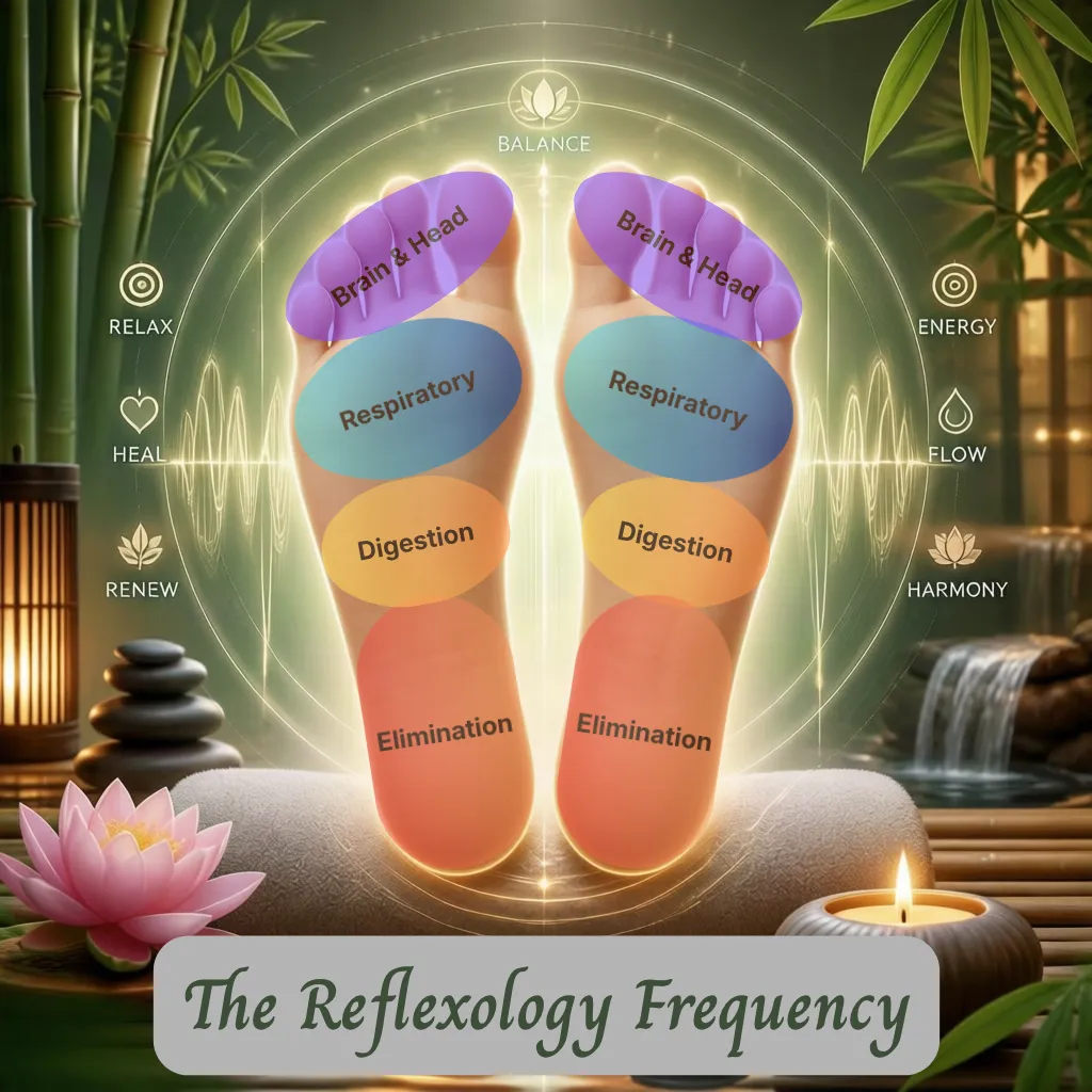 The Reflexology Frequency brand logo