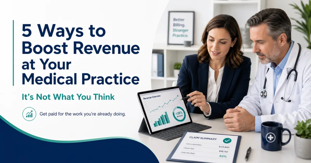 increase medical practice revenue