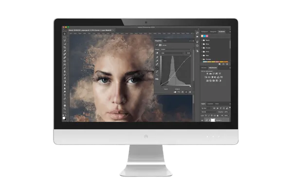 a photo representation of photoshop for photo editing and desgn services in boston