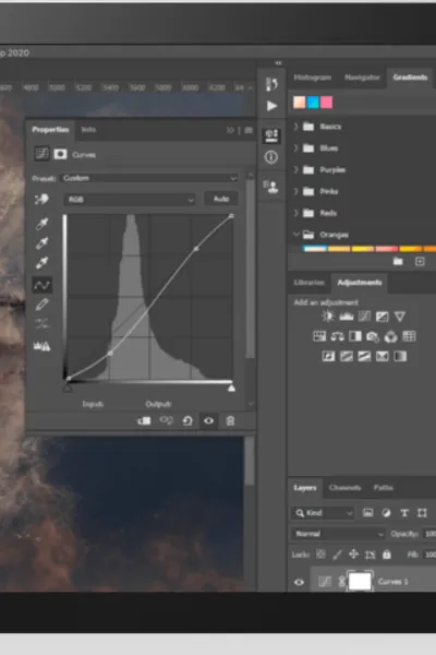 a photo representation of photoshop for photo editing and desgn services in boston