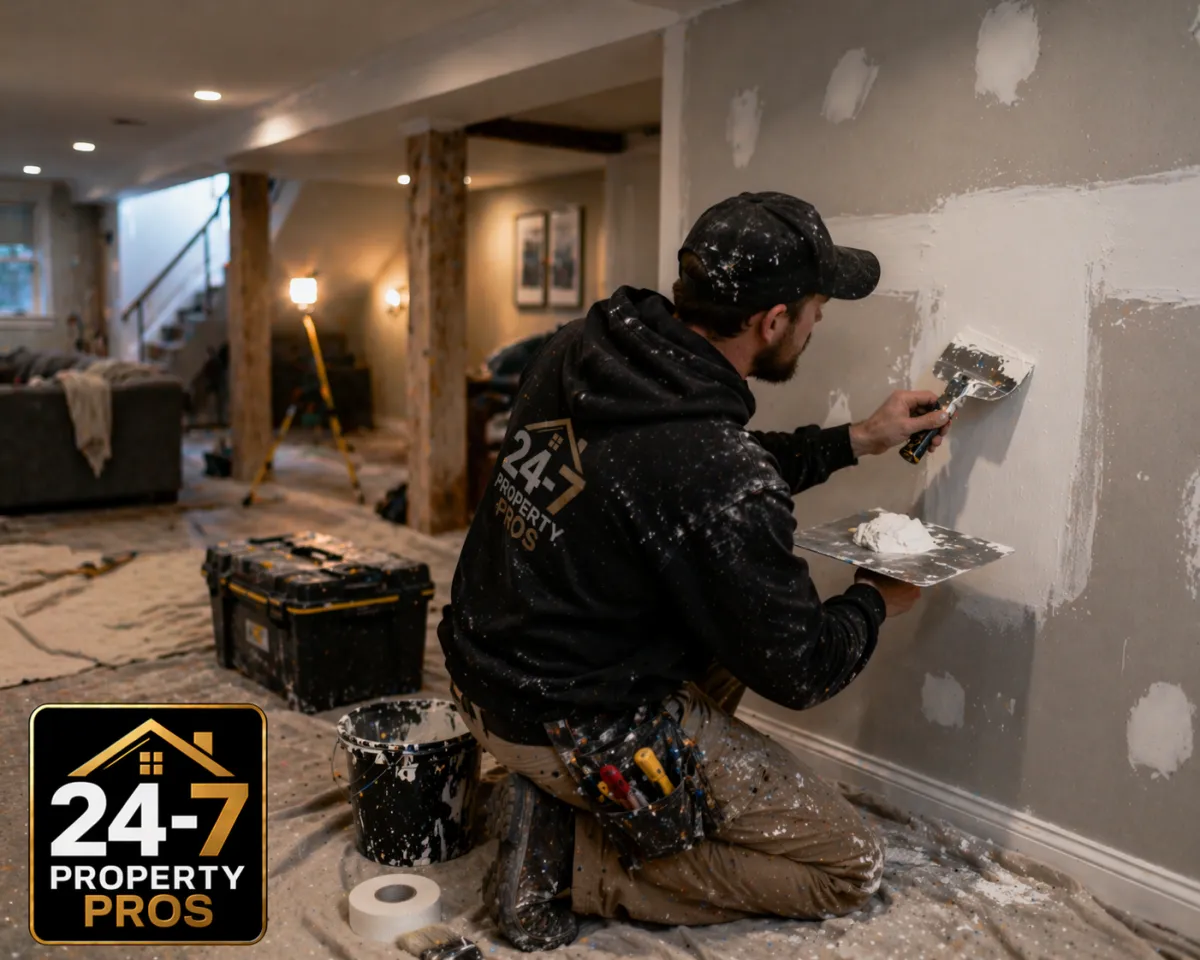 drywall repair edmonton wall patching and smooth finis