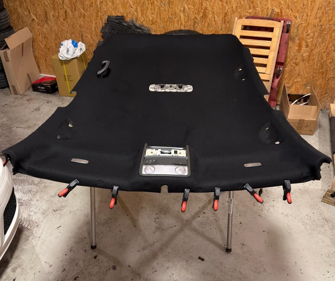 Dachhimmel Restaurierung Alcantara Bern Minushi Automobile