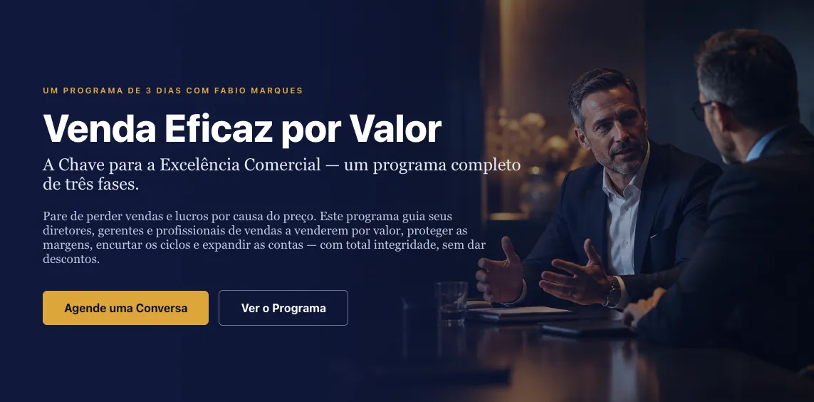 Vendas Consultivas de Valor
