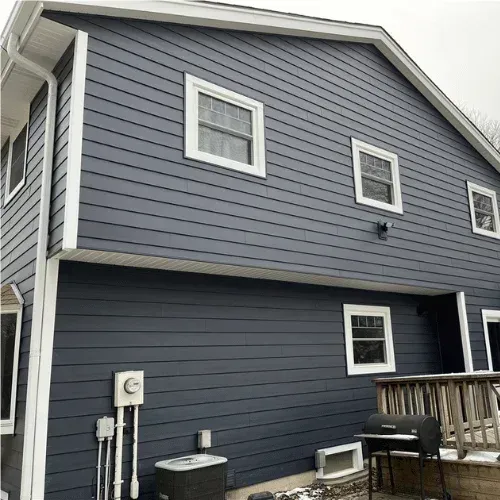 Residential roof replacement project in Calgary Alberta