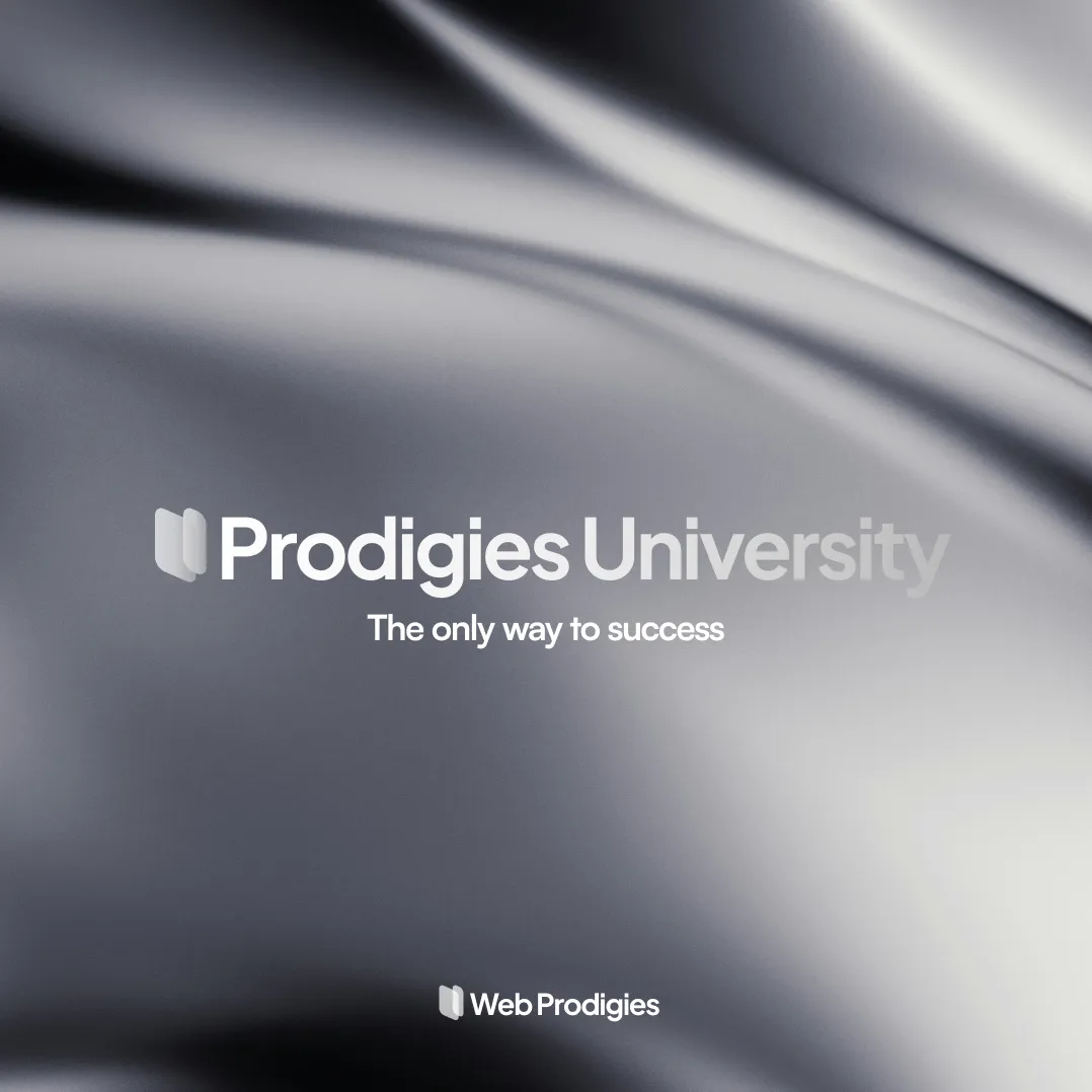Prodigies University is an education platform that teaches students about web development, personal branding and social media