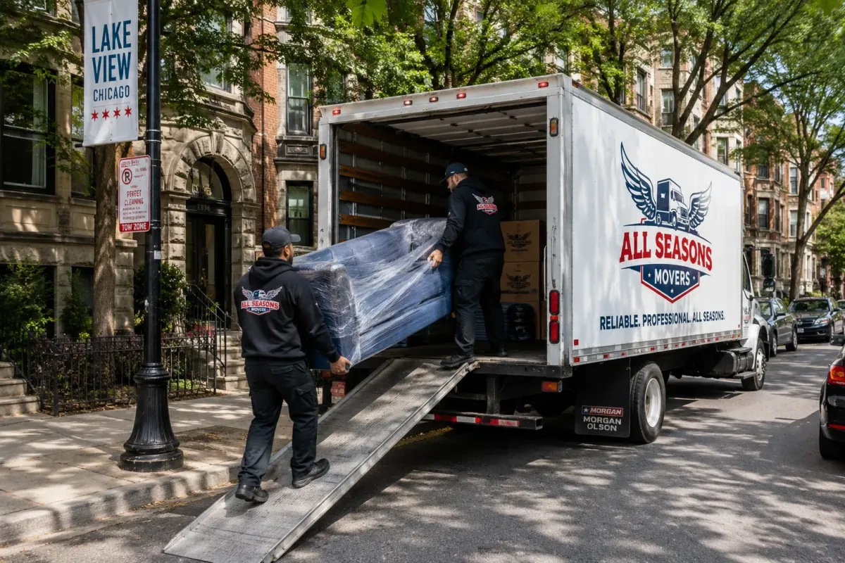 all seasons movers in action in lakeview chicago