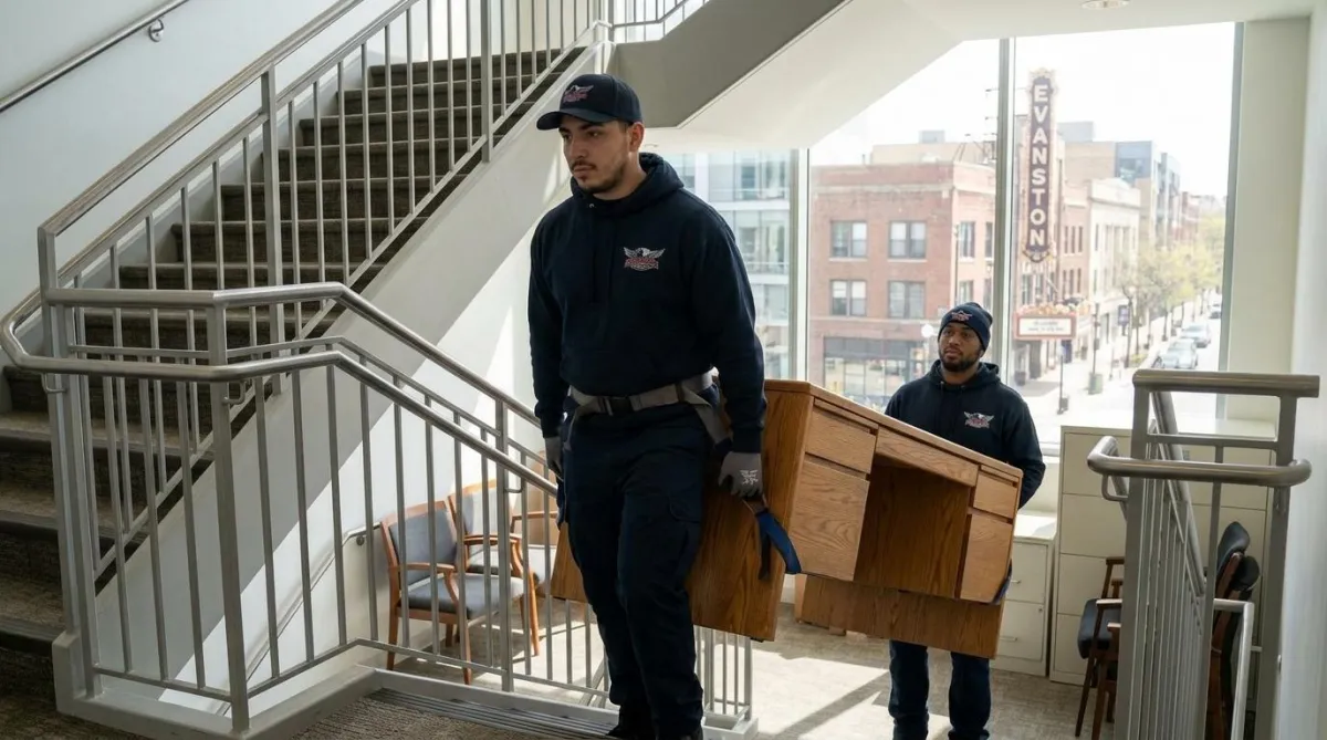 best office moving service in chicago moving office table