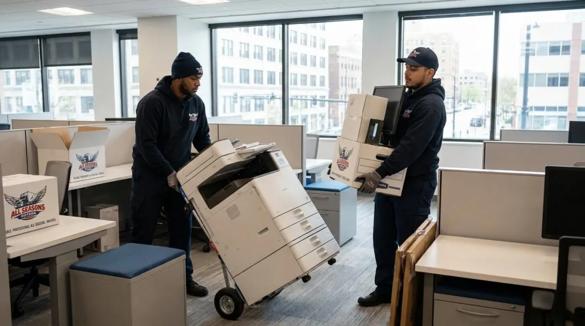 local movers moving office equipment