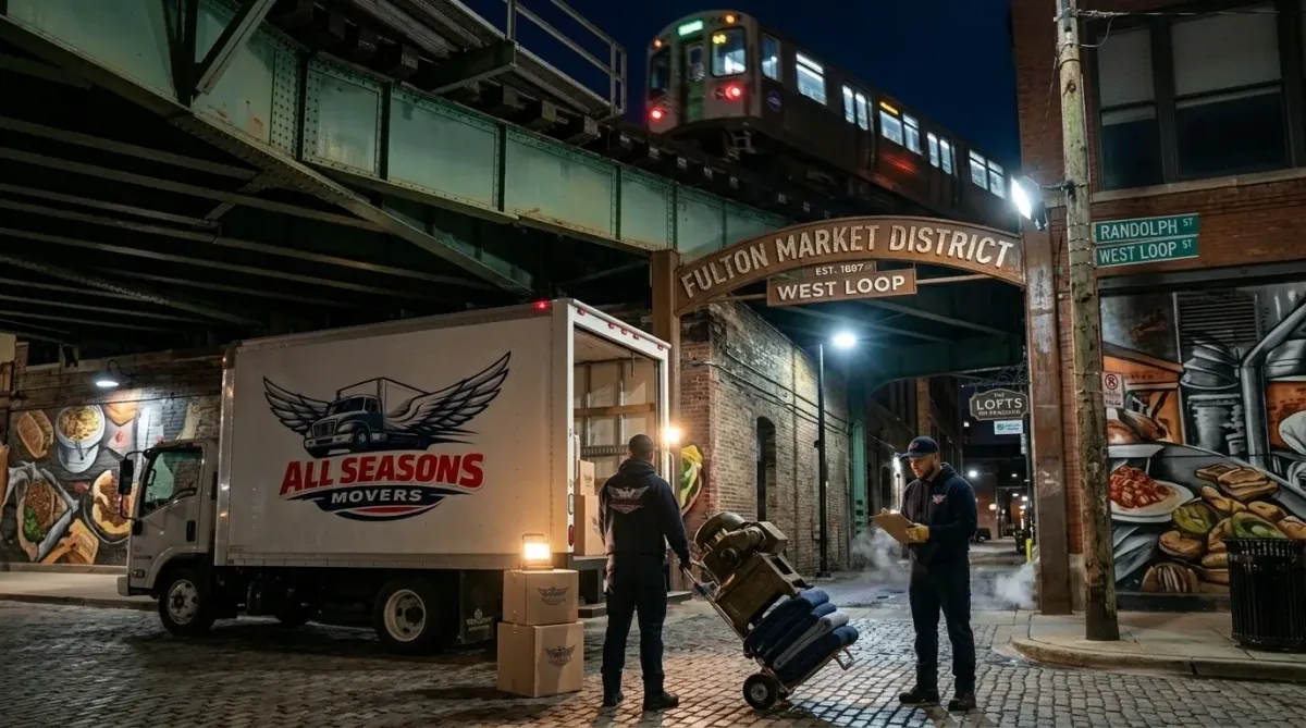 apartment movers chicago in wes loop marke