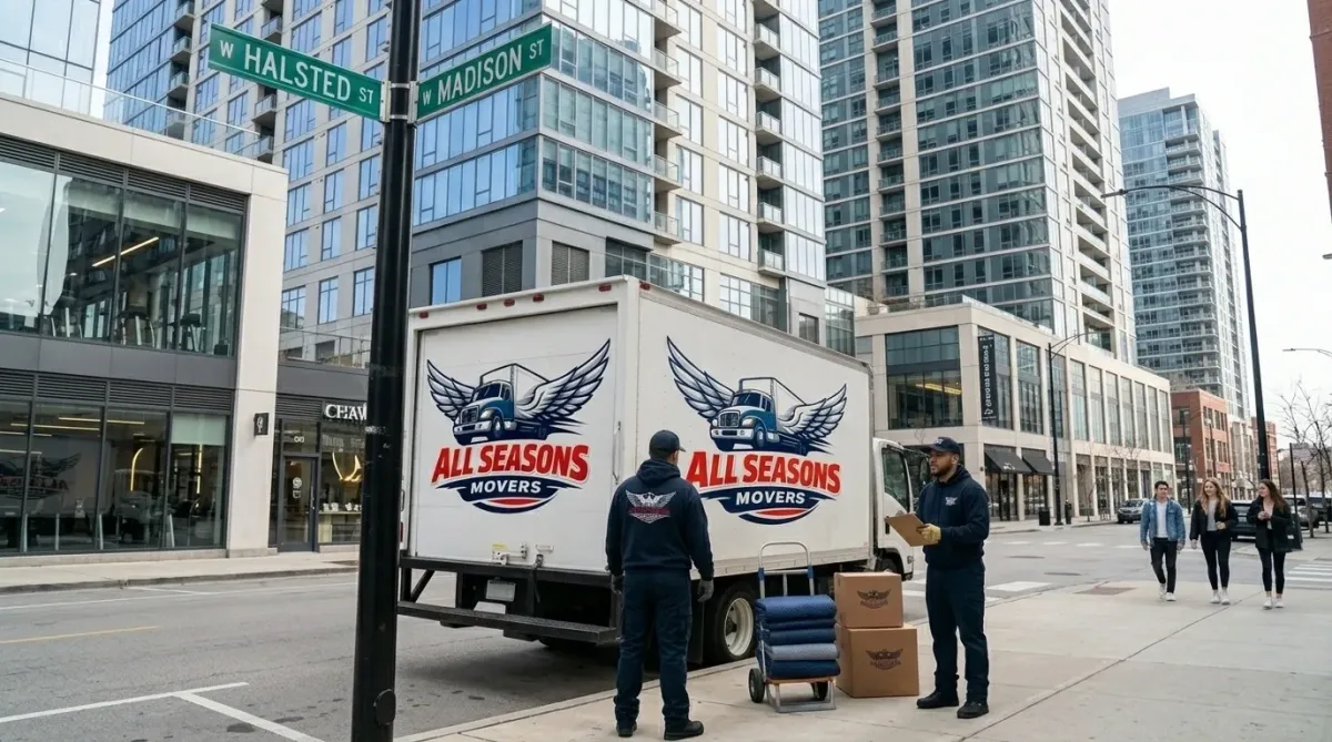 apartment movers chicago in madison west loop