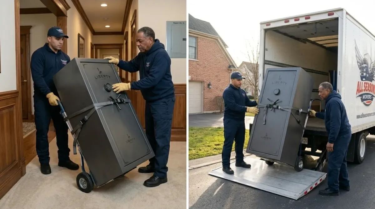 gun safe mover naperville, moving gun safe