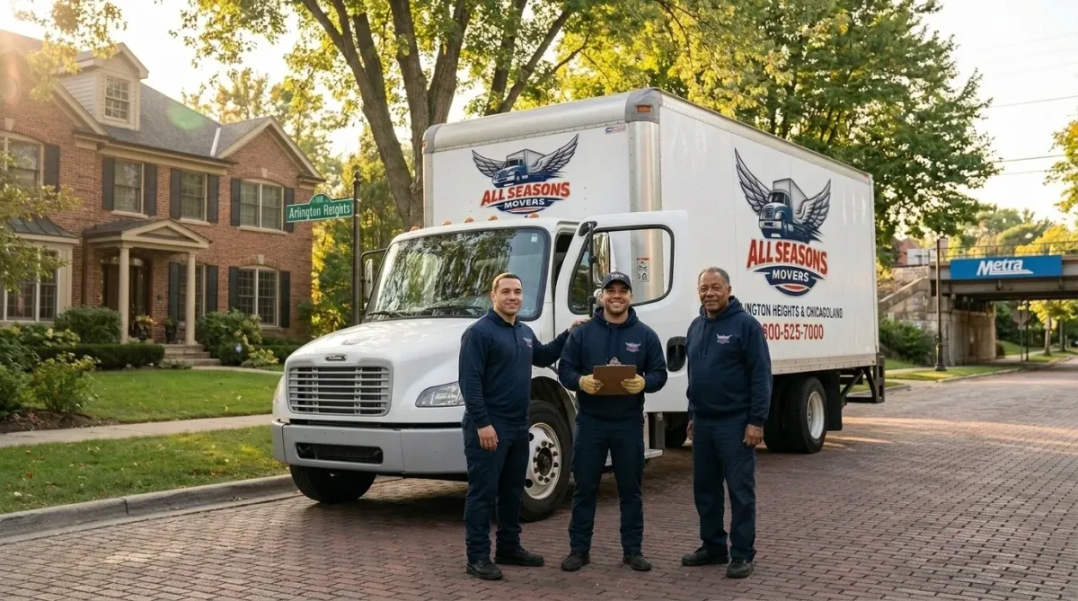 arlington heights movers, group photo