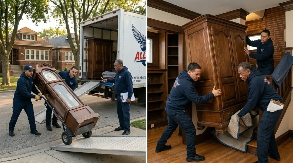 movers arlington heights il in residential house