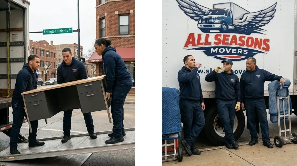 arlington heights il movers at work