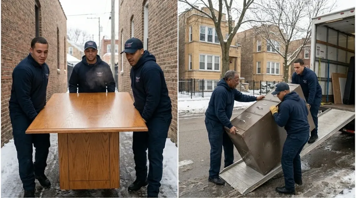 commercial movers arlington heights il, moving office