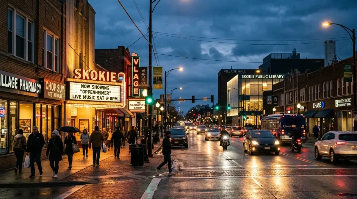 Downtown skokie