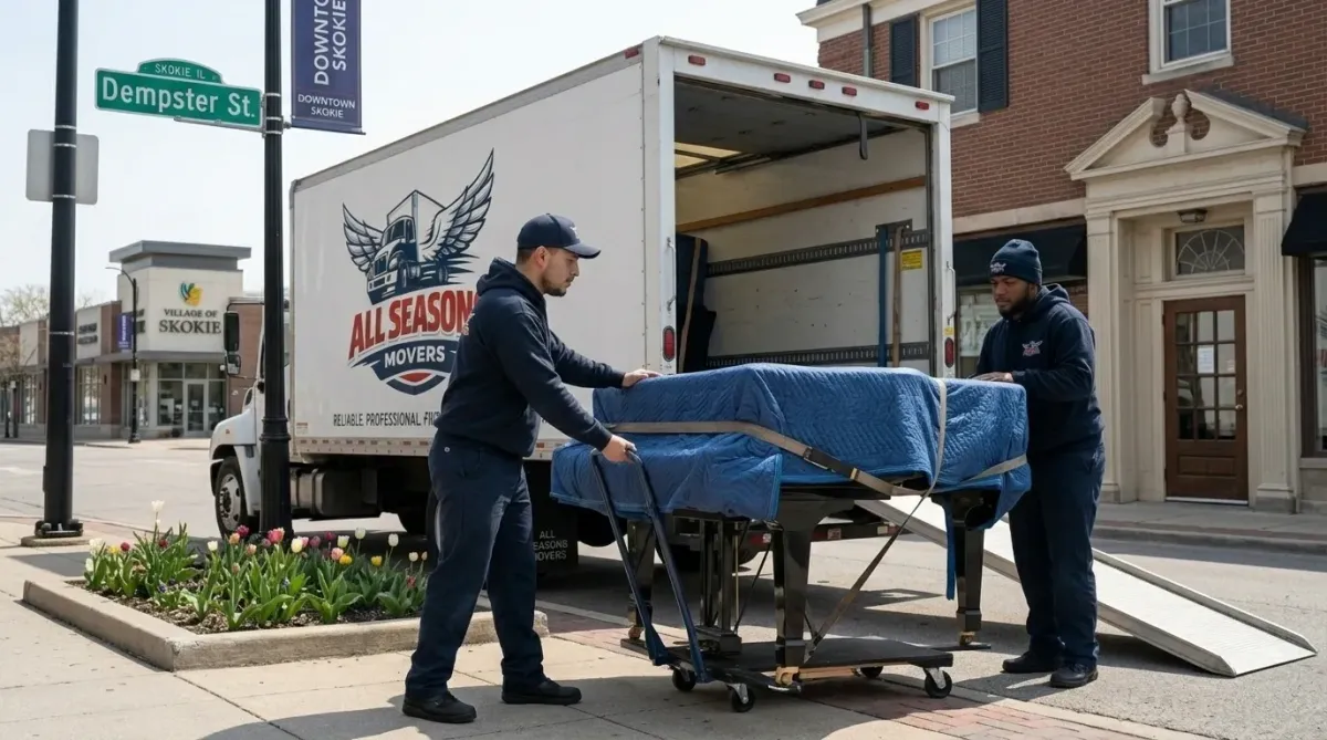 piano skokie movers