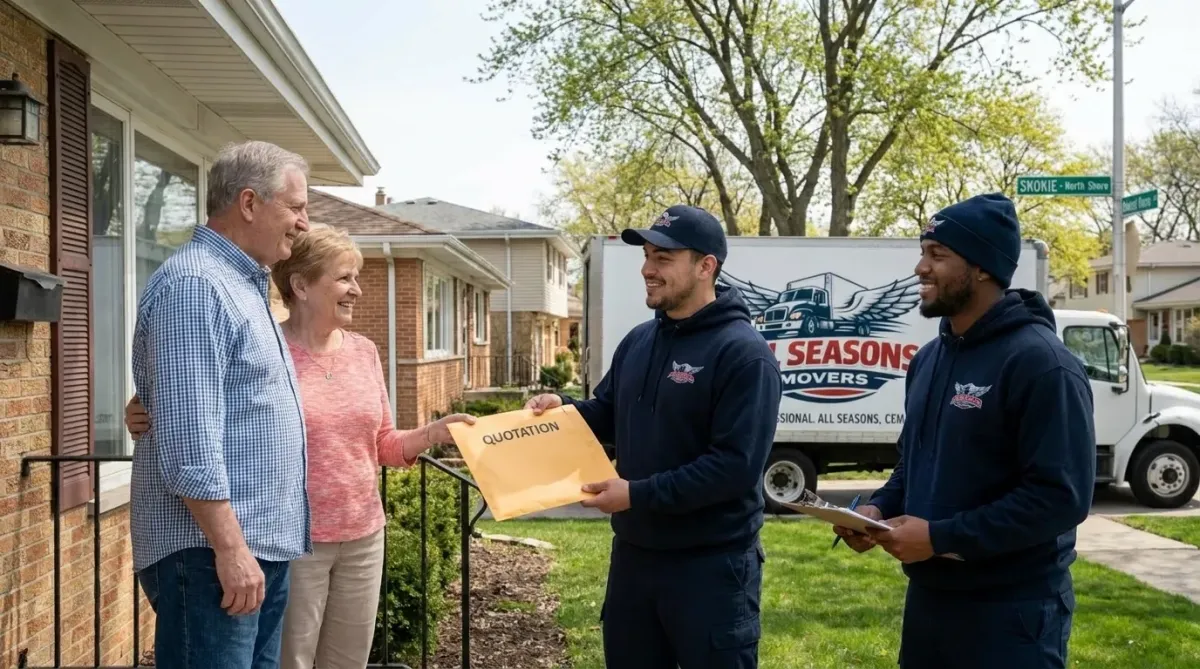 affordable movers in skokie sharing affordable quotation