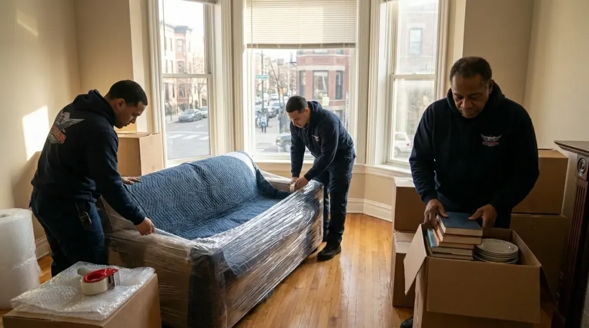 apartment movers chicago moving and packing sofa