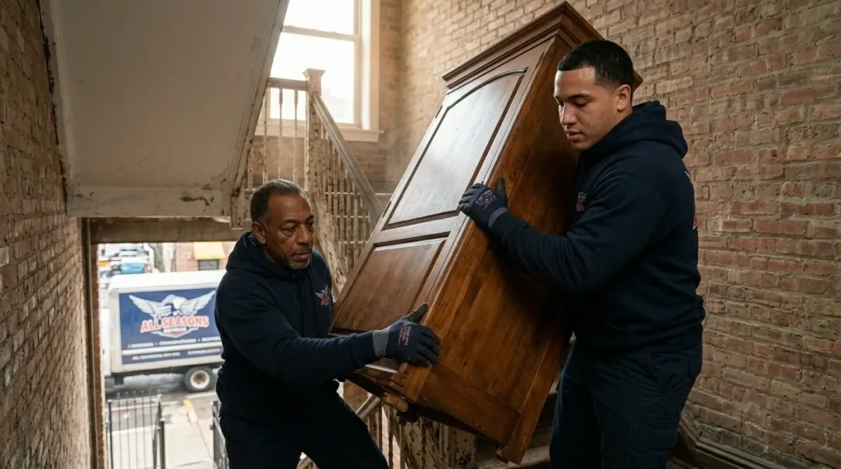 apartment movers chicago moving heavy furniture