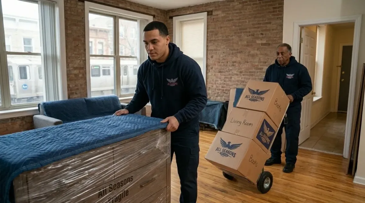 apartment movers chicago in large apartments moving