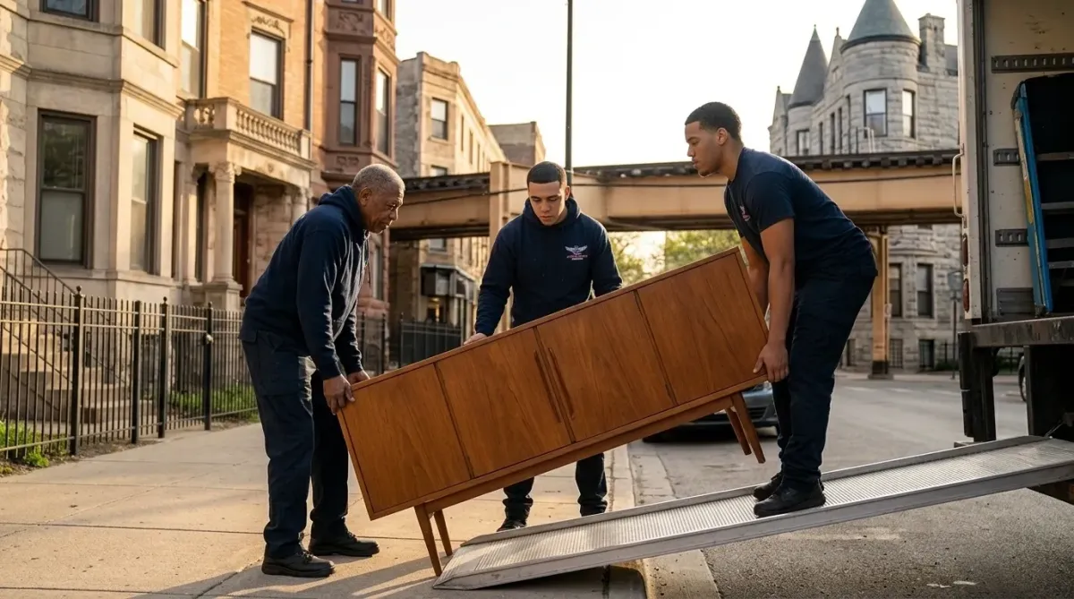 movers logan square moving vintage furniture
