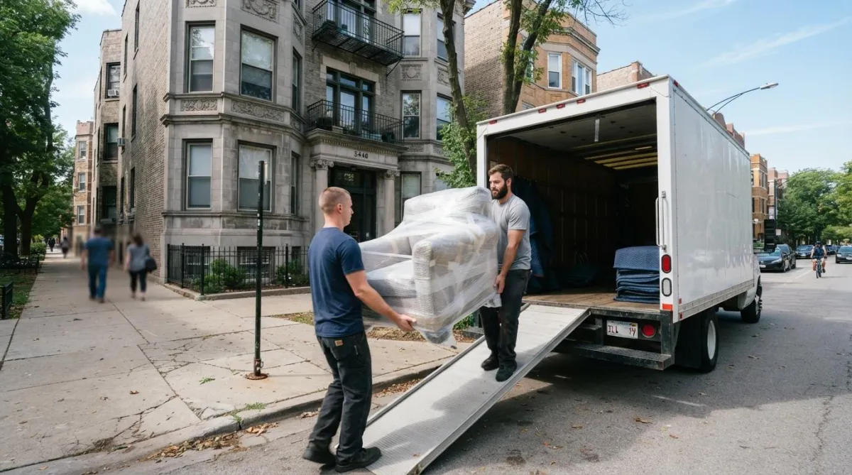 Furniture Movers for Small Jobs in Chicago: Gig App or Pro?