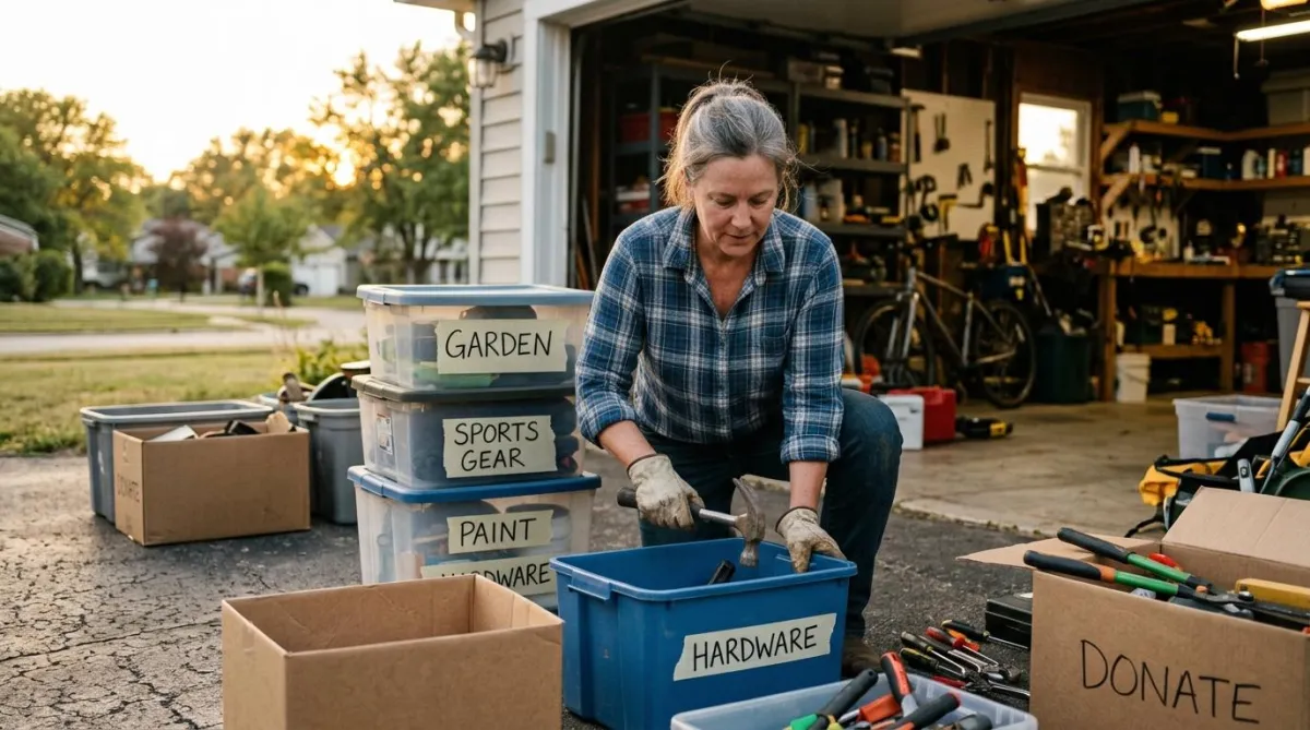 Moving Garage Contents: What Movers Can and Cannot Take
